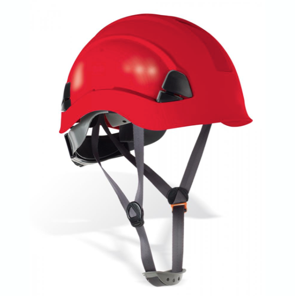 CASCO PROTECCIÓN "EOLO" ROJO PARA TRABAJOS EN ALTURA