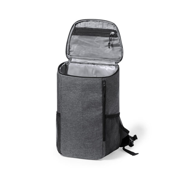 MOCHILA NEVERA KEMPER MULTIBOLSILLOS GRIS ELEGANTE - Imagen 2