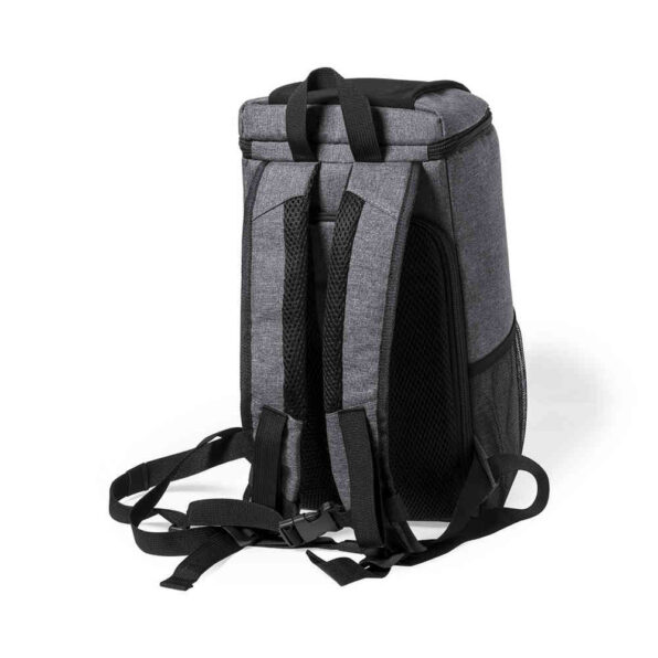 MOCHILA NEVERA KEMPER MULTIBOLSILLOS GRIS ELEGANTE - Imagen 3