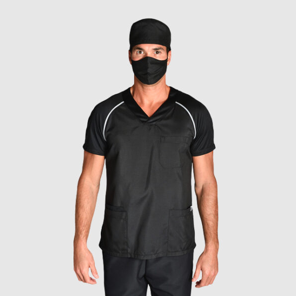 BLUSÓN DYNEKE SANITARIO REJILLA SPORT NEGRO UNISEX