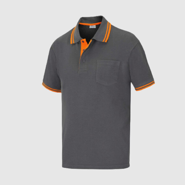 POLO VESIN "ALGODÓN-ELASTANO" UNISEX MANGA CORTA