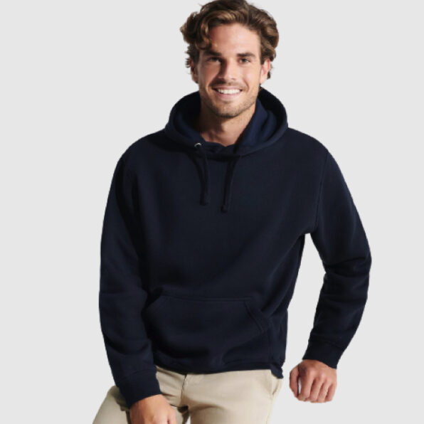 SUDADERA ROLY HOMBRE CON CAPUCHA Y BOLSILLOS