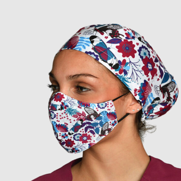 GORRO DYNEKE SANITARIO MICROFIBRA MARIPOSAS