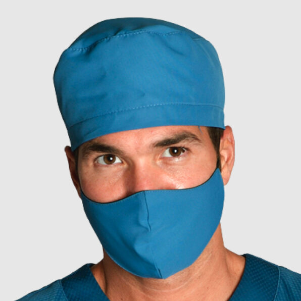 GORRO DYNEKE SANITARIO MICROFIBRA AZUL