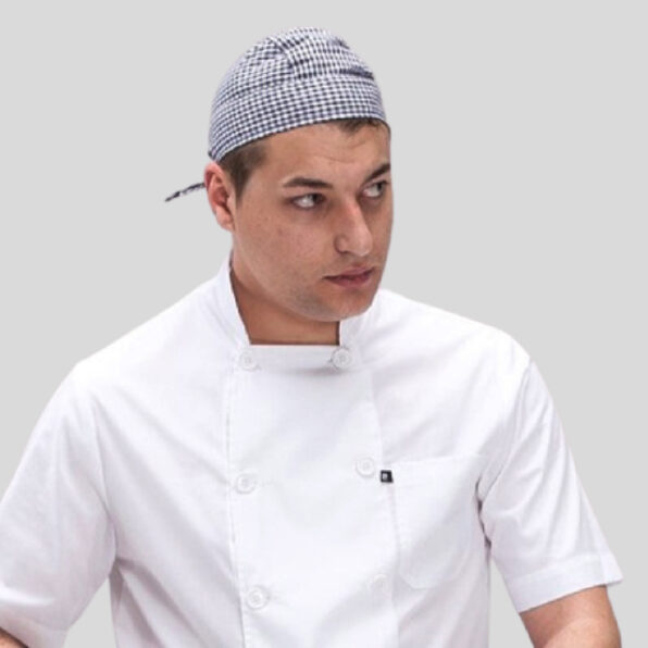 BANDANA DE COCINA ROGER MODELO "ORLANDO" BLANQUIAZUL