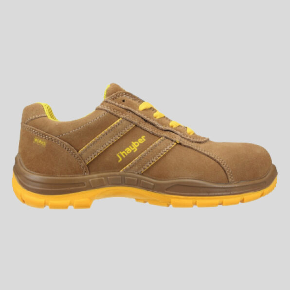 ZAPATILLAS J'HAYBER "GOAL 2.0 S1P SRC" CAMEL-AMARILLO