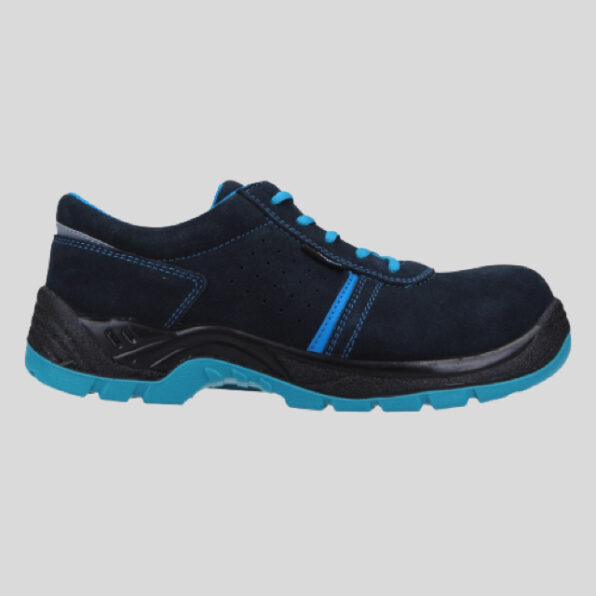 ZAPATILLAS J'HAYBER "OSMIO S1P SRC" AZUL MARINO + NEGRO