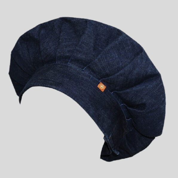 GORRO DE COCINA ROGER MODELO "MAURITIUS" AZUL VAQUERO