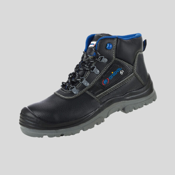 BOTA ANIBAL MOD "NUMANCIA" PIEL MICROFIBRA NEGRA