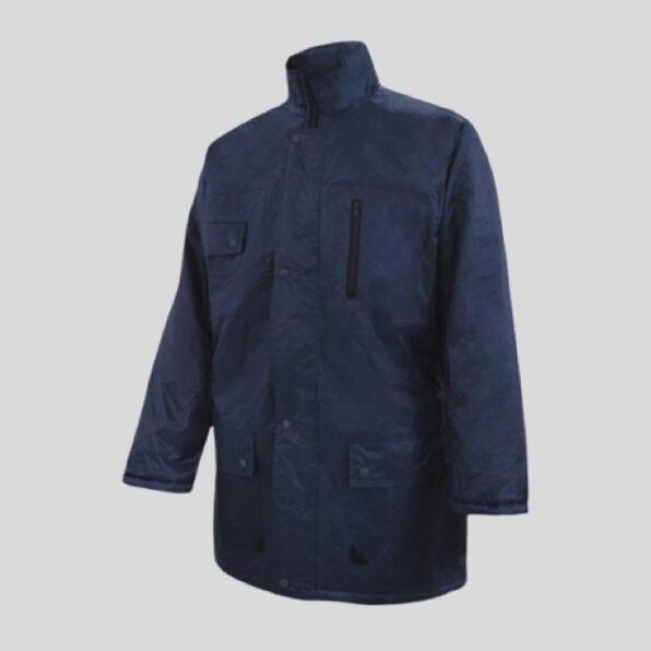 PARKA VELILLA AZUL MARINO MULTIBOLSILLOS CAPCUCHA