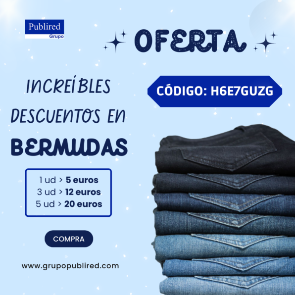 BERMUDAS EN OFERTA - VARIOS MODELOS