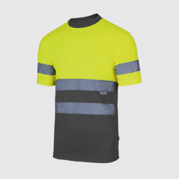 CAMISETA TÉCNICA ALTA VISIBILIDAD BICOLOR VELILLA