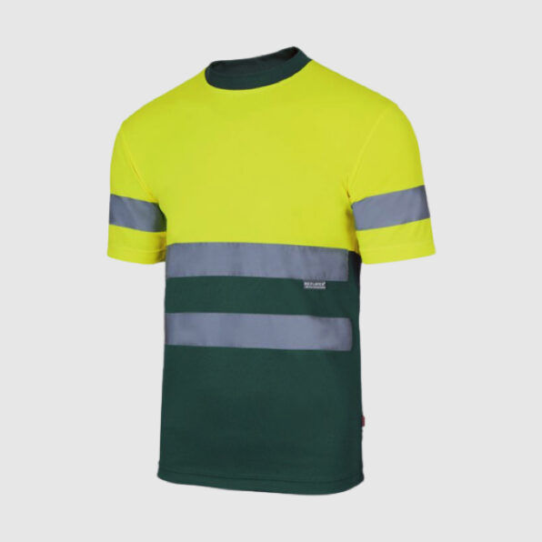 CAMISETA TÉCNICA ALTA VISIBILIDAD BICOLOR VELILLA