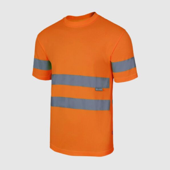 CAMISETA TÉCNICA ALTA VISIBILIDAD AMARILLA O NARANJA VELILLA - Imagen 2