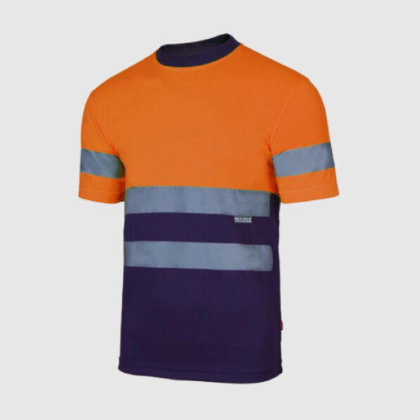 CAMISETA TÉCNICA ALTA VISIBILIDAD BICOLOR VELILLA